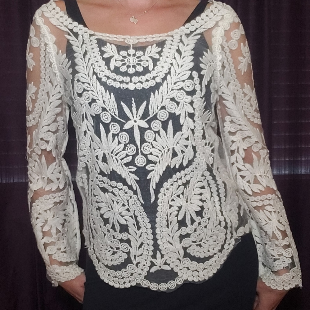 Embroidered Top